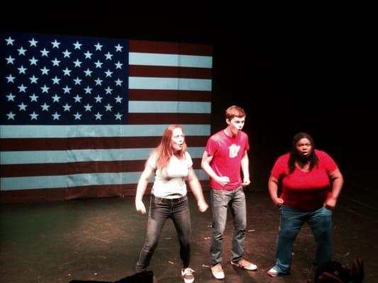 Chasing the dream, sketch comedy, American Dream Cabaret.