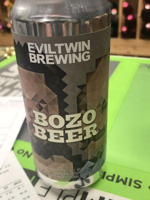 Bozo beer 17.2% alcohol