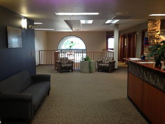 Second floor lobby area