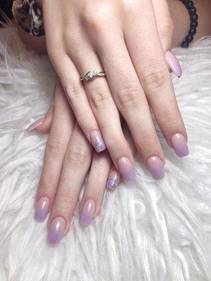 Ombré Acrylic Nails