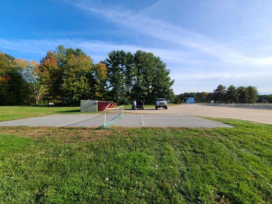 Pickleball court