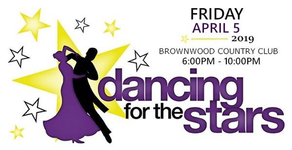 Dancing for the Stars community-wide charity event - April 5, 2019. Details at https://brownwoodrotary.info