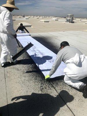 Emulsion Roof Repair