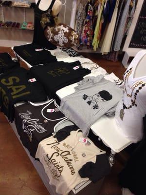 I'm hyperventilating over all this Saints merch!