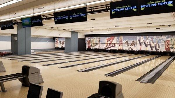 Bowling lanes