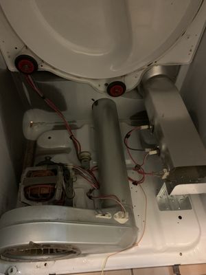 Dryer after cleaning and lubricating all moving parts.