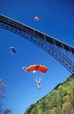 Annual Bridge Day Festival featuring BASE jumpers