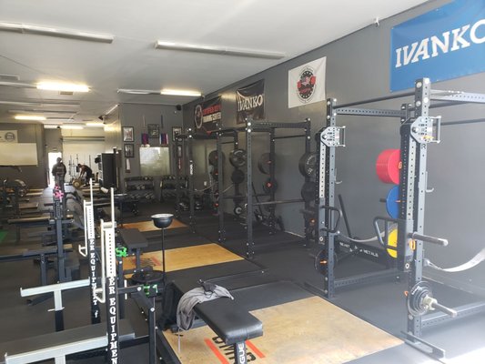 Well organized and clean gym.