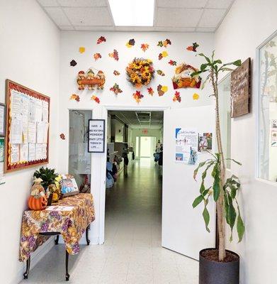 Lobby of Cypress Montessori School