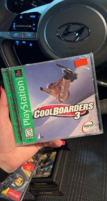 Cool boarders 3 for PS1, works perfectly.