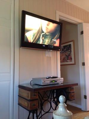 TV mounted