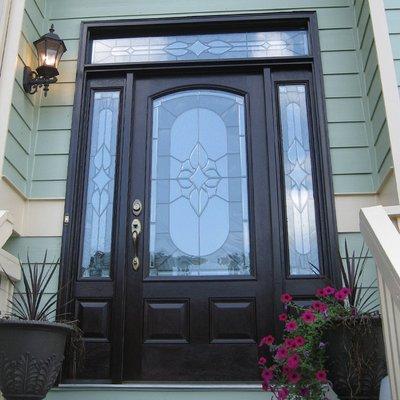 A beautiful front entry door we installed