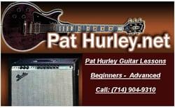 Pat Hurley Guitar Lessons