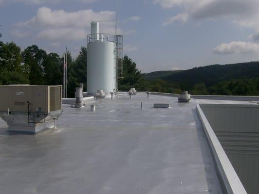 Spray Foam  Sustainable Roofing and Polyurea Coating providing long-term performance