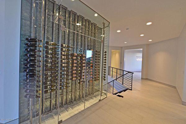 Custom Wine Cellar in Paradise Valley