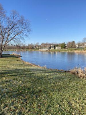 The Pavillion on the pond