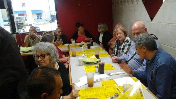 comida de 55+ ministerio de la tercer edad