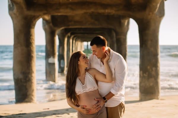 Beach Maternity Session