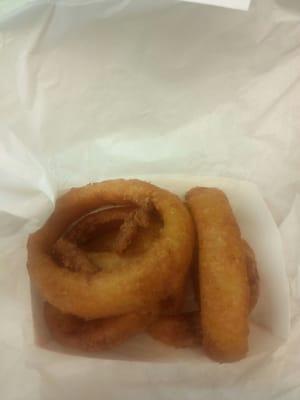 Onion rings...could've used a few more