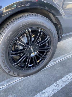 My brand new rims