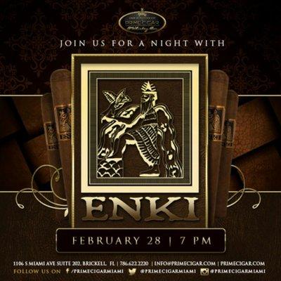 ENKI CIGARS event