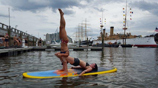 Aqua Vida | Floating Yoga | SUP Yoga Philadelphia | SUP Yoga NJ | Floating Fitness | Stand Up Paddle Boarding | Philadelphia | NJ | NYC