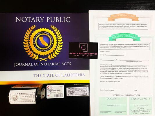 Gabriela Jazmine Alvarado, Notary Public