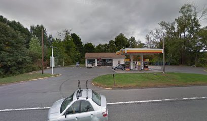 Sunderland Shell gas station near Bub's Bar-b-que