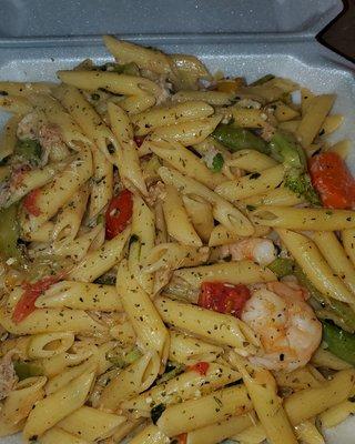 Shrimp and Crab Pasta