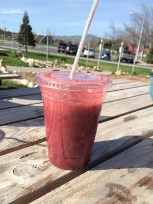 "Brad's Choice" smoothie.