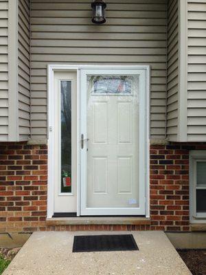 New front door and storm door- May 2016