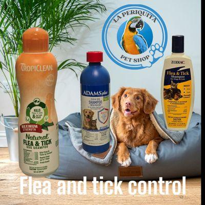 Flea and tick control