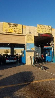 ADEQ Vehicle Emissions Testing Station