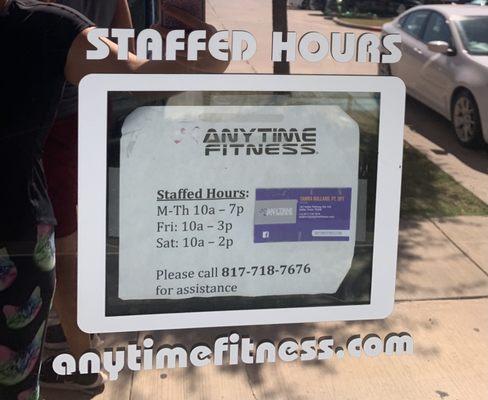 10/14/22: 24/7 access, but staff hours are certain times