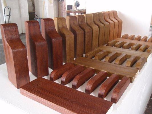 This Picture is Displaying Our Wood Grain Beams. Which We Manufacture in All Sizes and Are Available in Four Colors...