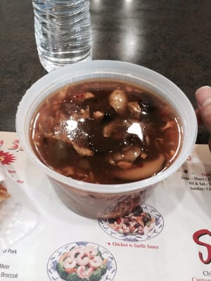 Small hot and sour soup