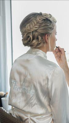 Bridal hair