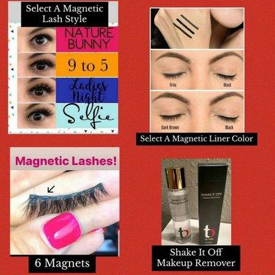 We now carry and sell magnetic eyeliner and mascara