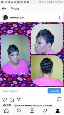 Relaxer,cut, & style