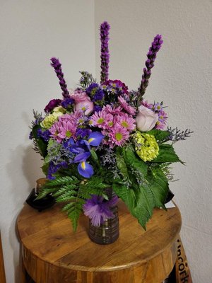 Flower arrangement.