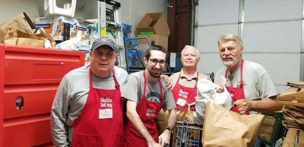 Red Apron Volunteers