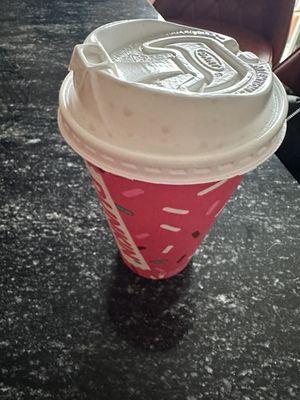 "Peppermint mocha latte"