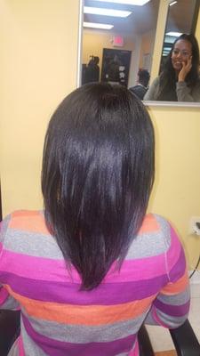 Natural hair done by Elizabeth.