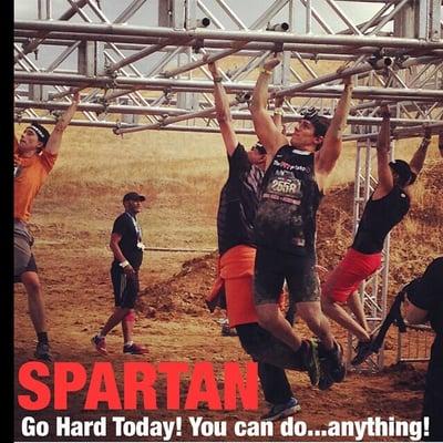 Men's Bootcamp at the Spartan Race.