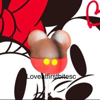 Mickey Mouse Cake pop