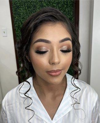 XV makeup and hair