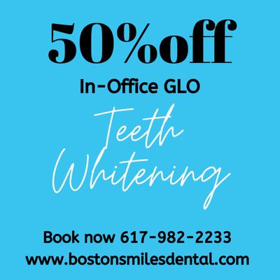 Want to have a pearly white smile with no sensitivity? Then it's GLO time. Book your free consultation.