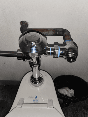 flash valve toilet repair and replacement