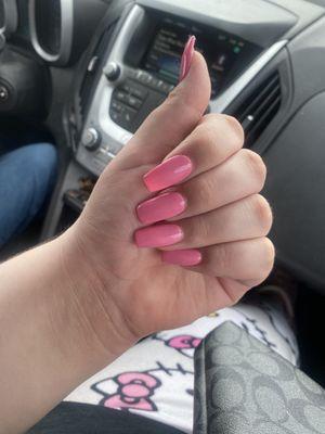 Angel does THE BEST nails I've ever gotten I love going to him the nails are super strong and last awhile. Angel makes you feel so welcome