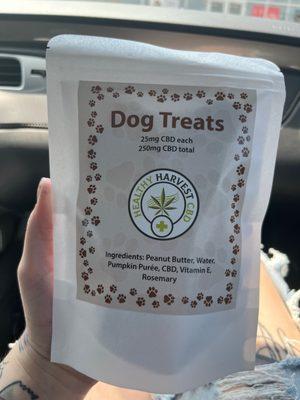 CBD dog treats!!